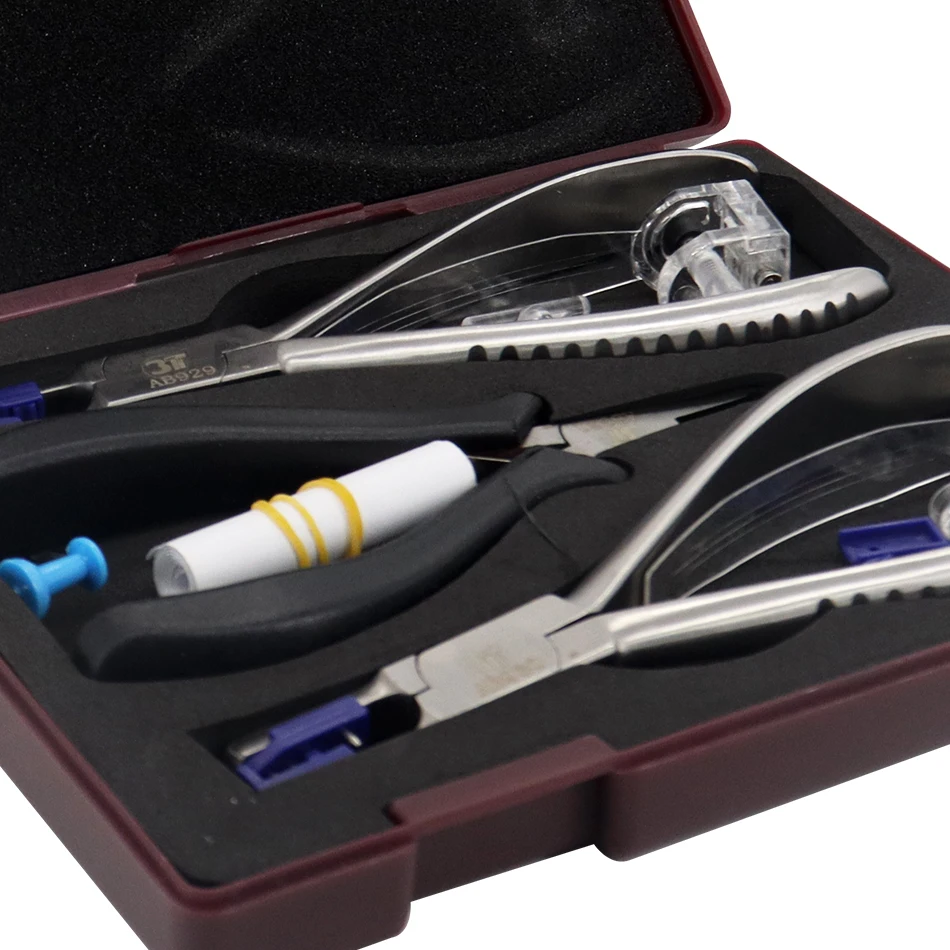 Optical Disassembly Tool Rimless Glasses Frame Eyeglasses Repair Pliers Kit Set