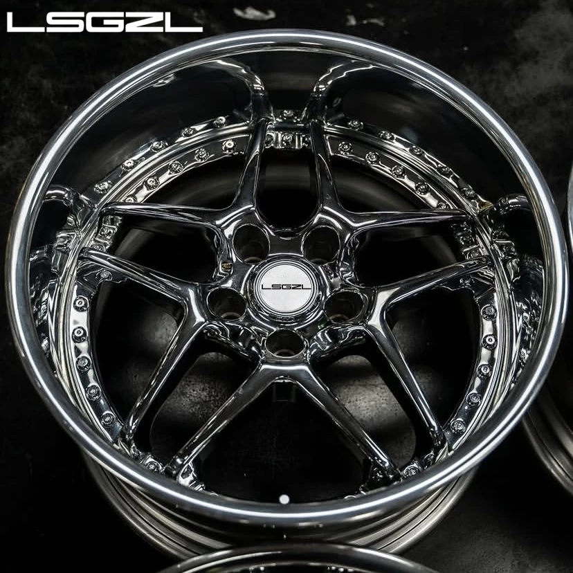 LSGZL 2-piece Custom Forged Wheels 16 17 18 19 20 21 22 Inch Deep Dish ...