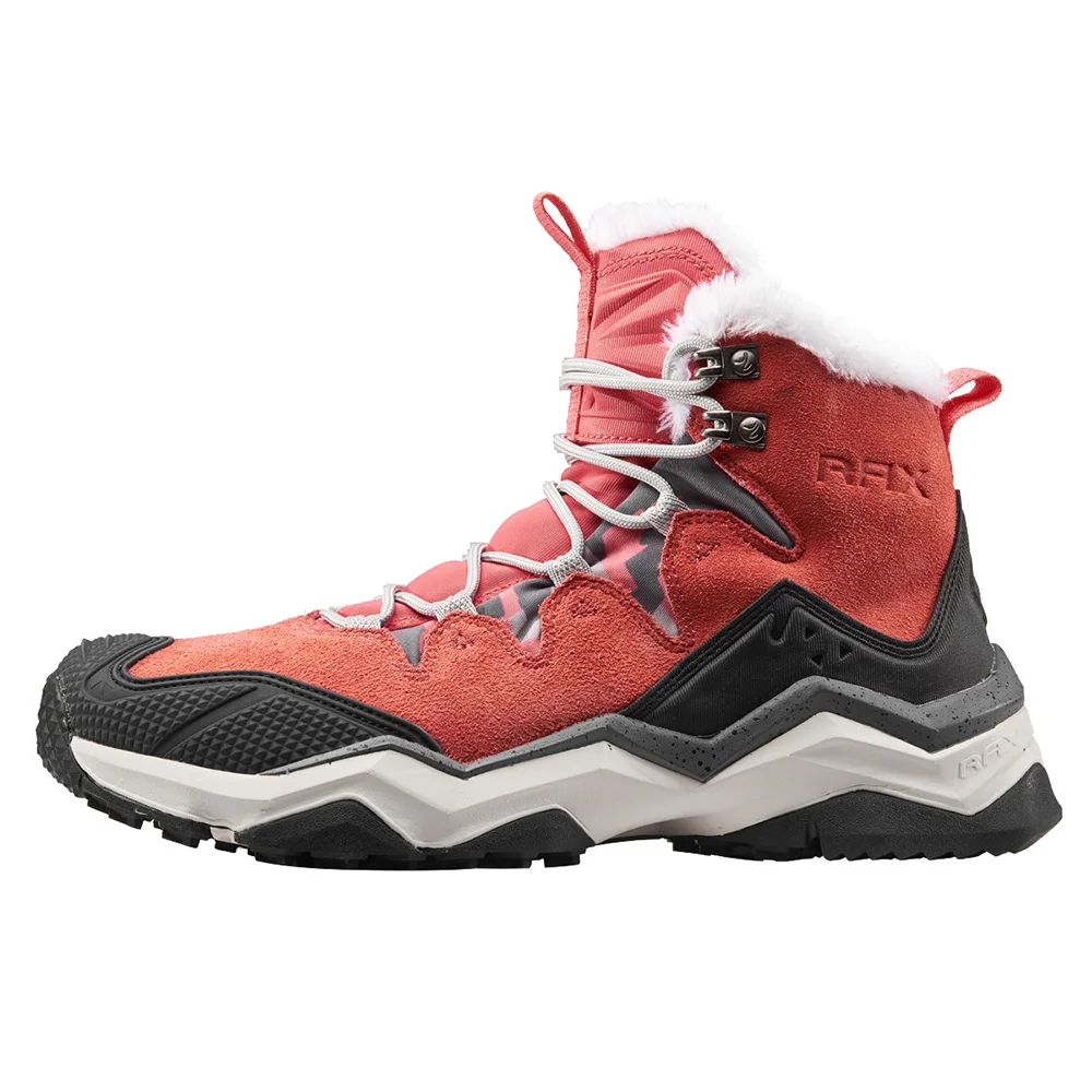 RAX Women Hiking Boots Keep Warm Backpacking Shoes Anti Slip Outdoor Walking Camping Boot