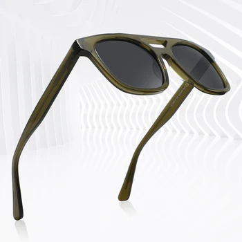 hot selling high quality shade frames luxury acetate TAC polarized sun glasses big black square sports sunglasses men women