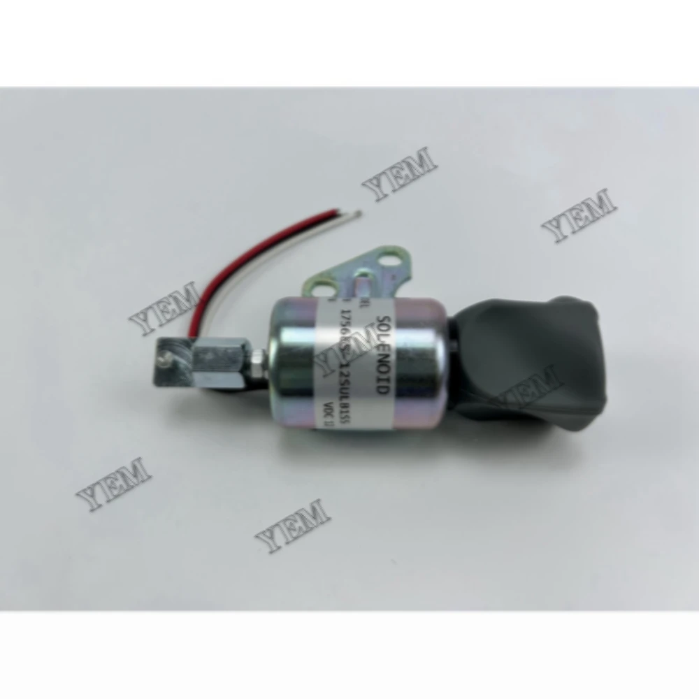 D902 12V Solenoid Valve YK231-12V SA-4899-12 1756ES-12SULB1S5 1756ES-12SUC5B1S5 16851-57723 for Kubota Engine Spare Parts