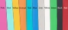 16 colores o costumbre