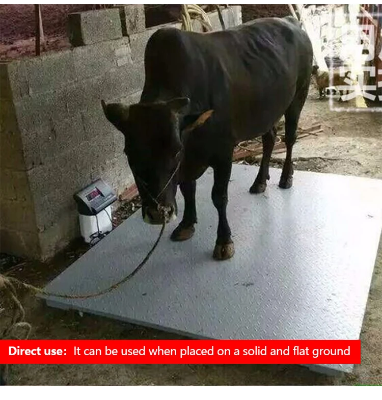 Cattle Livestock Weighing Scales 2t 1t Bull Balance Cattle Balancer