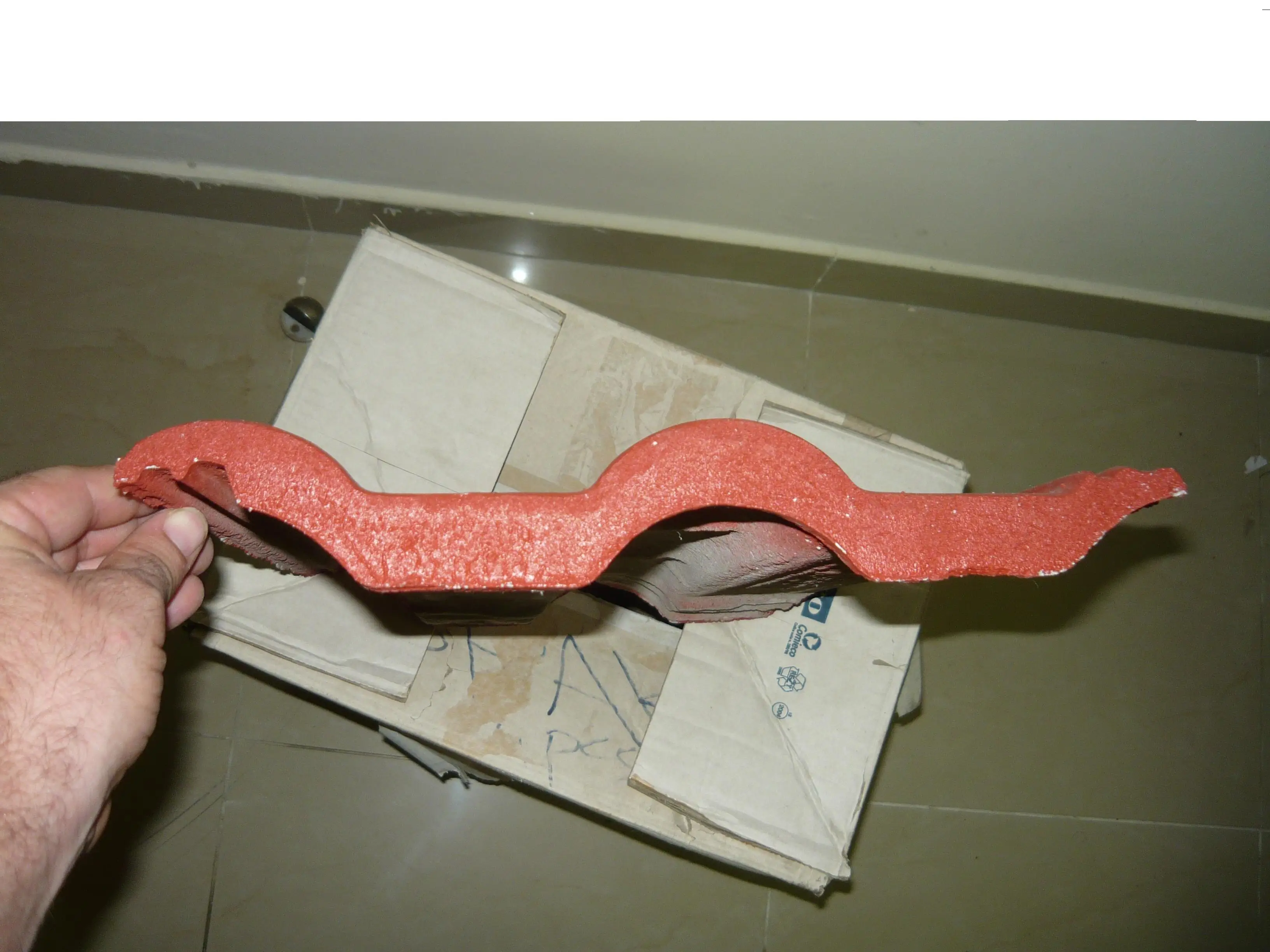High Hydraulic Transmission System Strength Waterproof Produce Patterned Concrete Roof Tile Press Machine