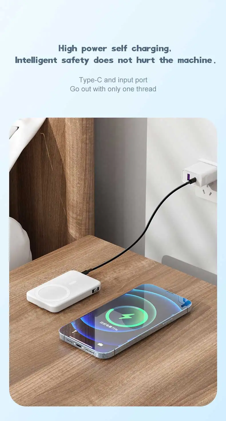 Mobile Mini Wireless Power Bank & Power Station True Capacity