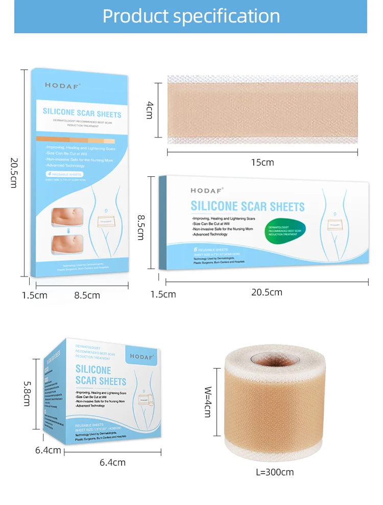For Csection Effective Scar Removal Silicone Tape Skin Care Flatten