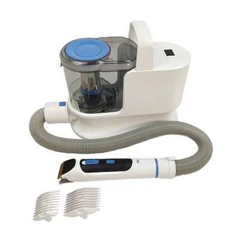 Pet Vacuum Cleaner Brush Low Noise Suction Groomer Multifunction Kit