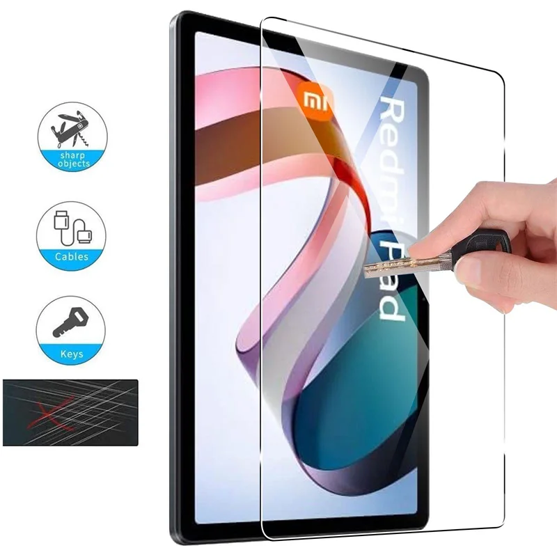 Anti-Scratch Glass Screen Guard Protector | Generic Xiaomi Redmi Pad SE Sreen Protectors | Anti-Scratch Glass Screen Guard Protector | Generic