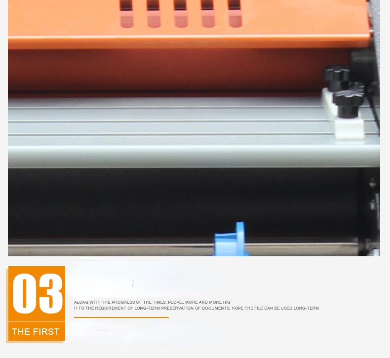 A1 Size 635mm/25 Inches  Paper Single Double Sides Hot and Cold Roll Laminator Sticker Label Laminating Machine with Stand