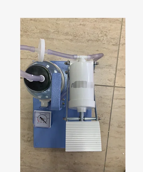 Factory Price Phlegm Suction Machine Negative Pressure 1000ml Bottle Pedal Suction Device