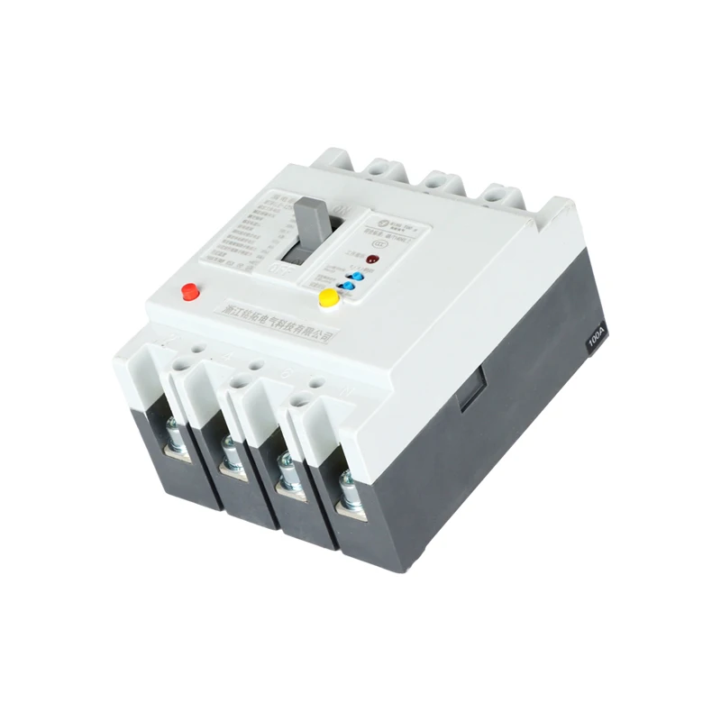 Molded Case Circuit Breaker Circuit Breakers Earth Leakage ELCB 250A 400A 630A MCCB With Earth Leakage Protection