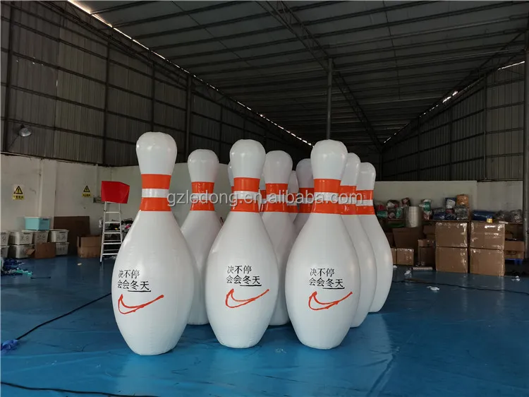 2024 New Indoor Inflatable Human Bowling Game Giant Inflatable Bowling ...