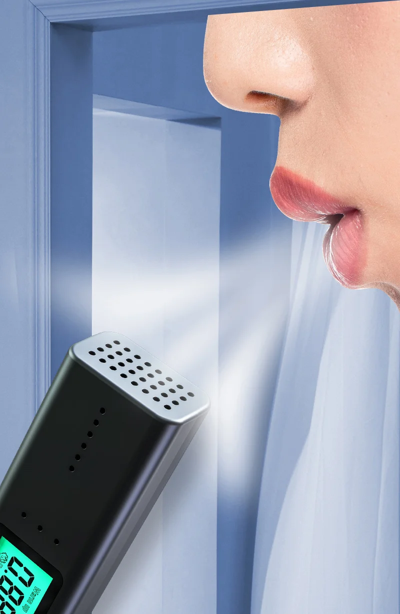 Breathalyzer Lock Box Alcoholtester Analyzer Portable Noncontact