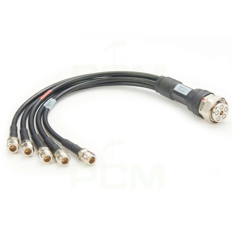 Cluster Jumper Cable Multi Coax Connector RF Cable