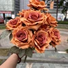 #9 Bouquet di rose in seta a 9 teste