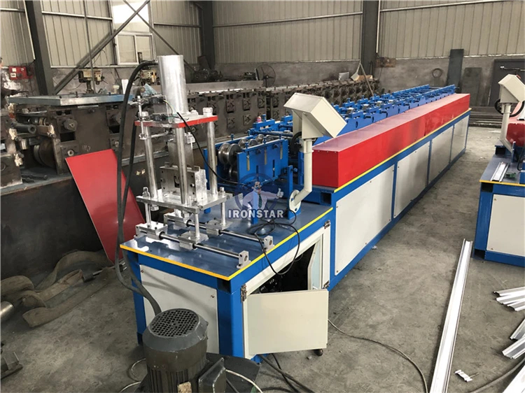 Shutter Door C Channel Side Guide Rail Roll Forming Machine