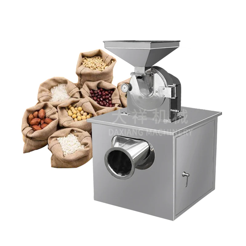 LFJ-18B Custom Service Small Automatic SS304 Water Cooling Turmeric Rice Powder Grinding Machine