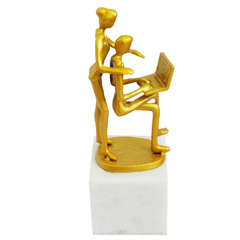 Figura Humana De Bronce,Escultura Mágica,Escultura De Oficina Decoración De Oficina - Buy Abstracto Escultura Bronce,Figura Estatua,Oficina Escultura Figurativa Product on Alibaba.com