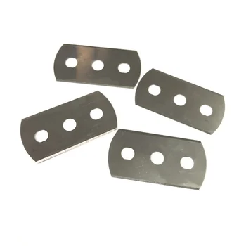43x22x0.2mm 3 Hole Film Slotted Slitter Industrial Pocket Knife Blade