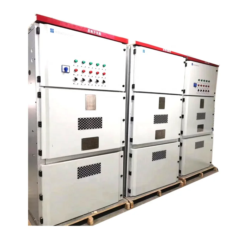 The Grounding Resistance Cabinet Is Connected to the Transformer