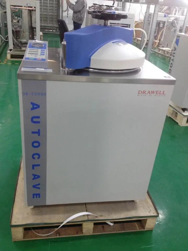 FD80R Drawell Dry Function Vertical Automatic Sterilizer Machine Autoclave