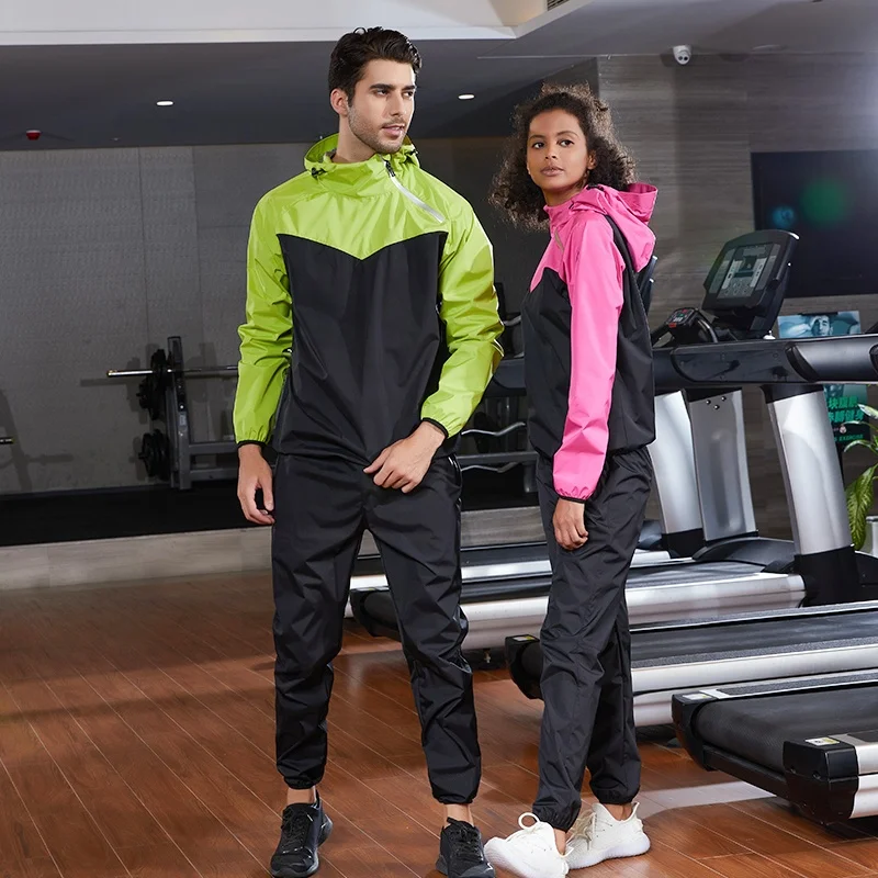 Fitness Training Sports Suits for Men and Women Fast Sweating Weight Loss  Sauna Sweat Suits Boxing Training Clothes