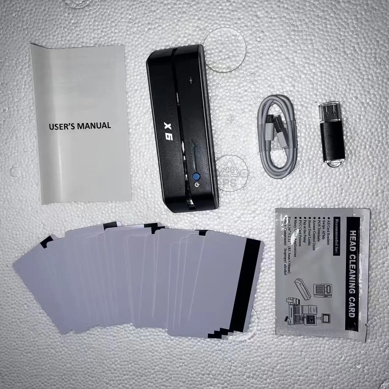 MSRX6BT Mini Credit Card Machine Hot Sale Card Reader Writer Factory Wholesale Blueteeth Msr Card Reader EasyMSR