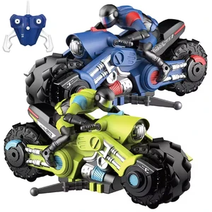 EPT 2.4G RC Motorcycles Toy Kids Stunt Drift Radio Control Racing Motorcycles Toy 1/10 RC Motorcycles