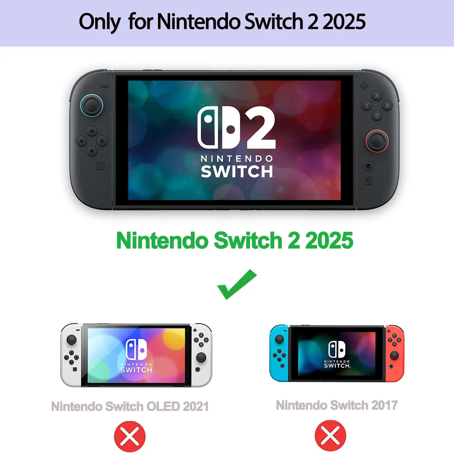 product laudtec dockable case for switch 2 2025 protective cute protective cover case slim pc cover shell-3