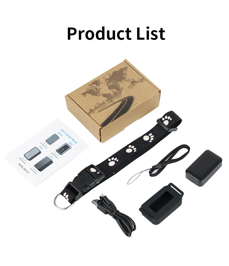 Pet Smart Gps Tracker Dog Tracker Gps Ip67 Waterproof Mini Antiloss Pet Dog Cat Mini Realtime