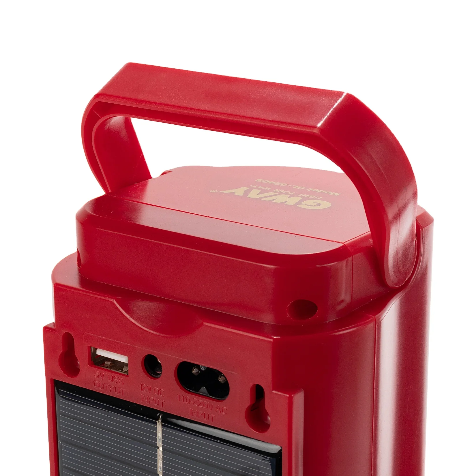 Solar 100 Hours 24 Led Emergency Light with Lead Acid Battery Rechargeable Emergency Camping Lantern