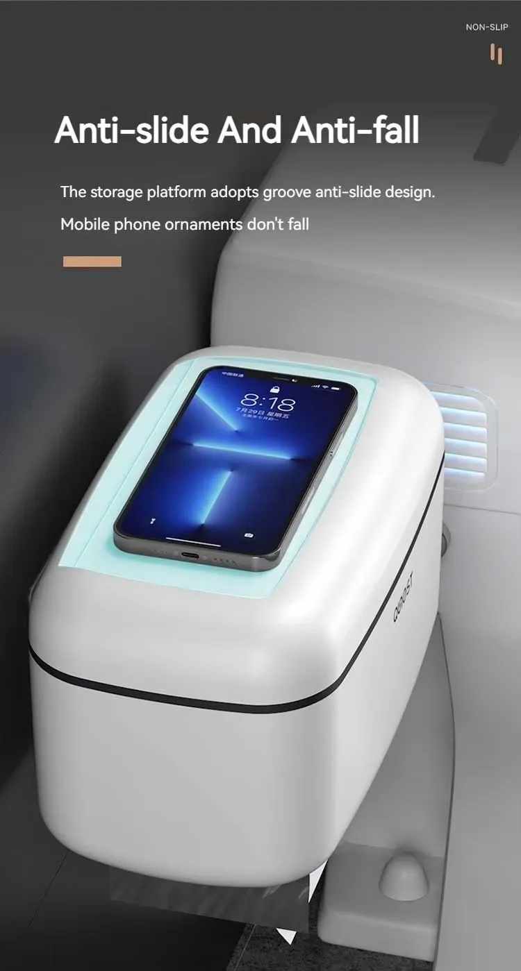 Modern Design Free Sample Bathroom Wall Hanging Drawer Holder Waterproof Multifunctional Plastic Tissue Box supplier