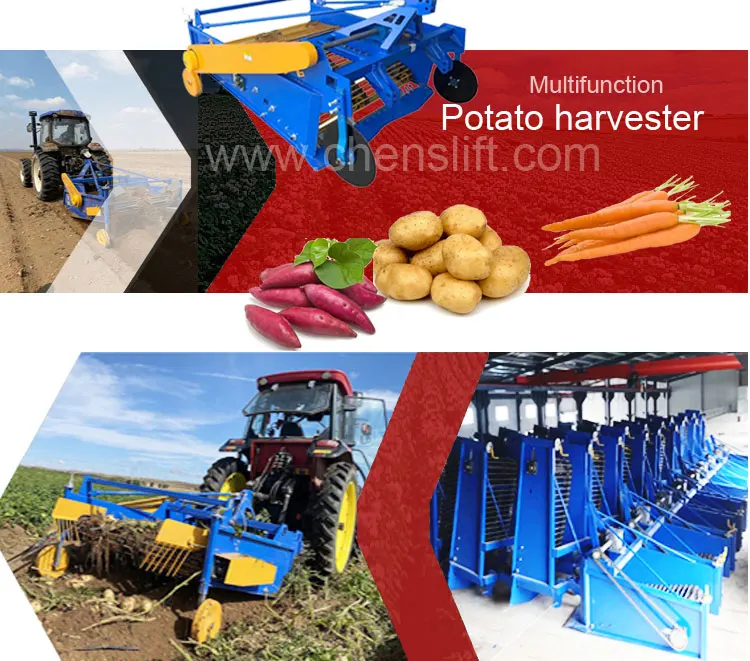 Harvest Potato 3 Point Hitch 65mn Steel Blade Farm Use Potato Digger Machine Cosechadora De Papa
