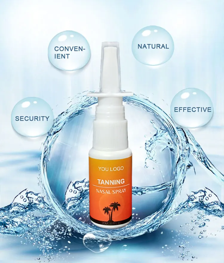 Aixin Private Label Bronzing Darker Skin Sunless Self Tan Extreme Tanning Accelerator Nasal