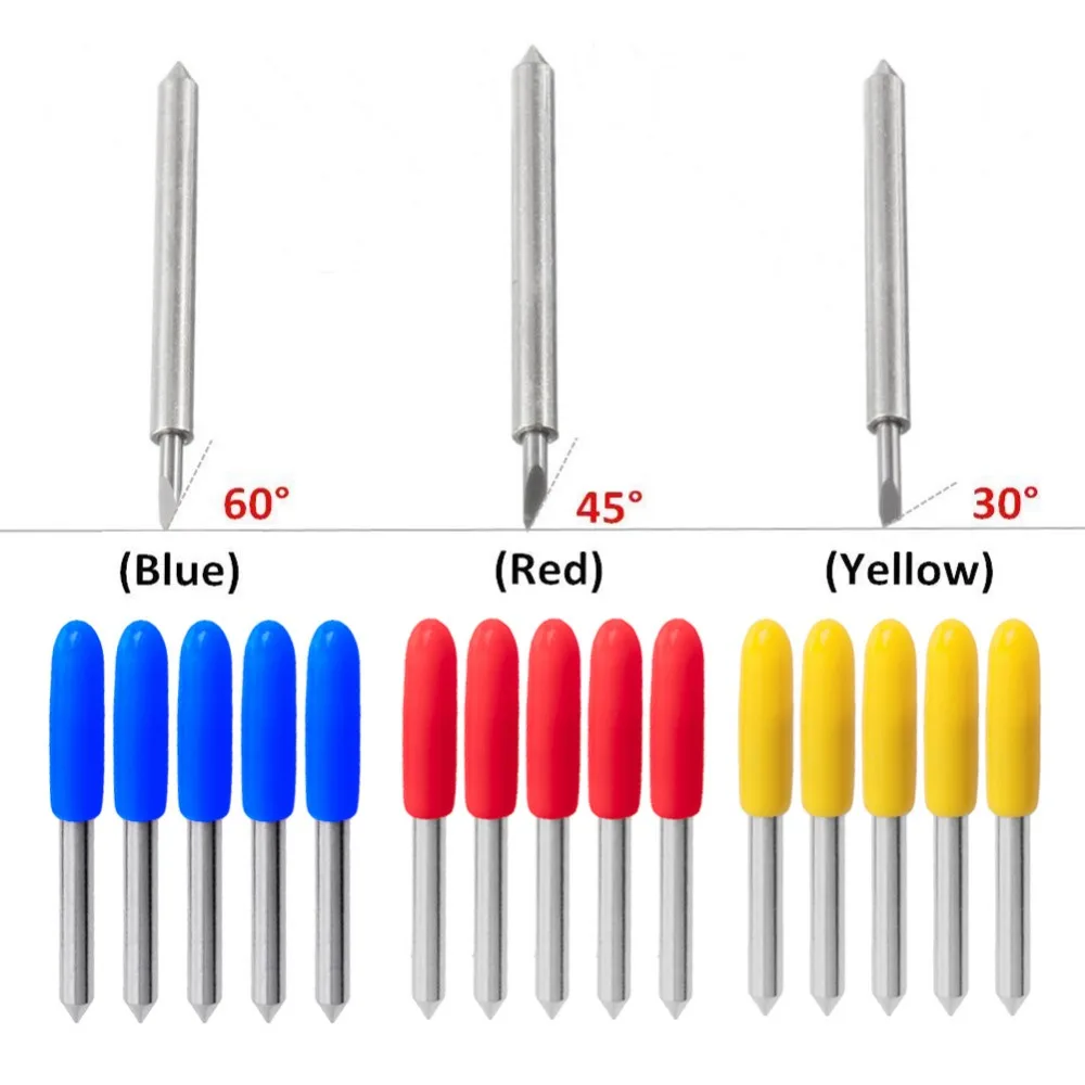 Free Sample 5 Pieces Per Box Roland Vinyl Cutter Plotter Blade Cutting Blade for Roland Gx 24