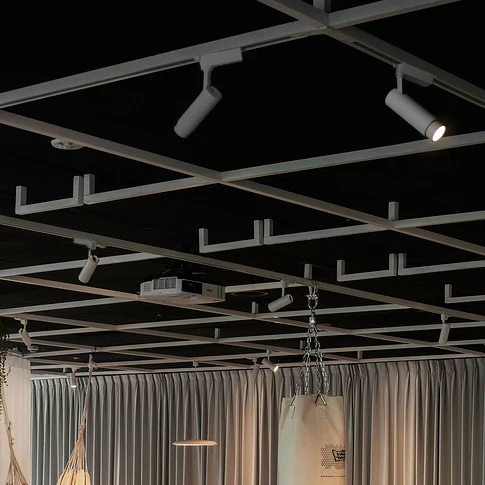 Алюминиевый монолитный блок светодиодов для коммерческого освещения, регулируемый угол луча, масштабируемый монолитный блок светодиодов, точечный Трековый светильник