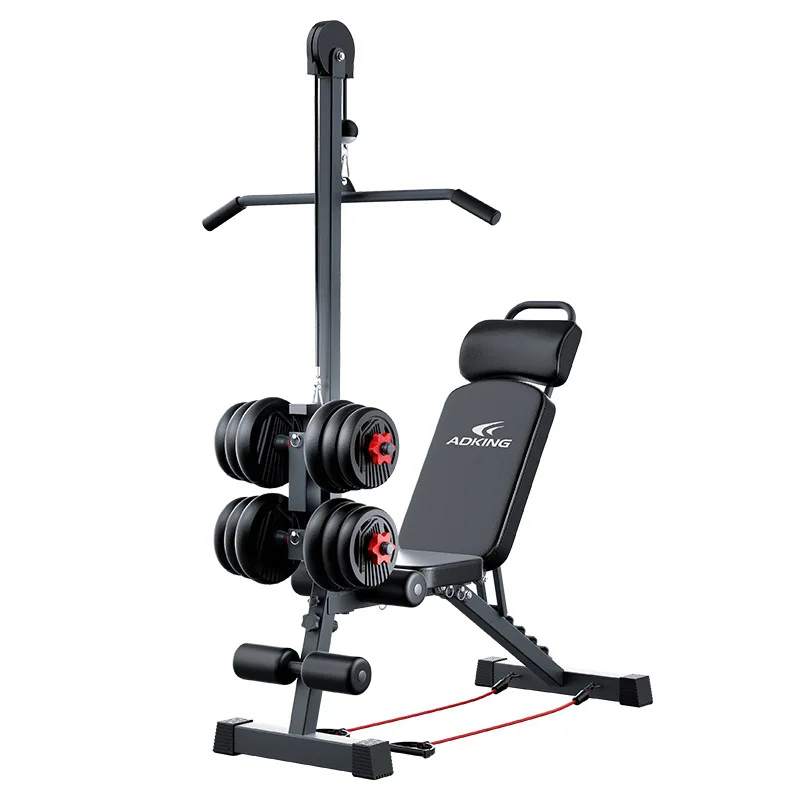 Dumbbell Stool Sit-Up Aids Fitness Equipment Home Men's Multi-Functional product detail 1