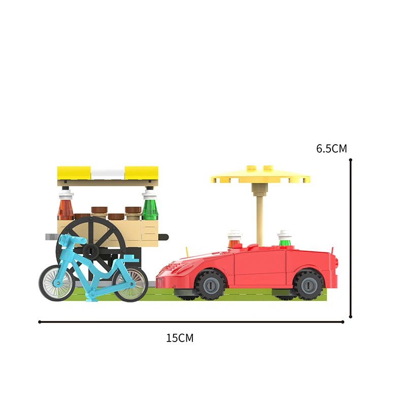 COGO Educational Toy 600 Pcs Compatible ABS Plastic Toy Brick DIY Random Assembly Block Building Block Set for Kids