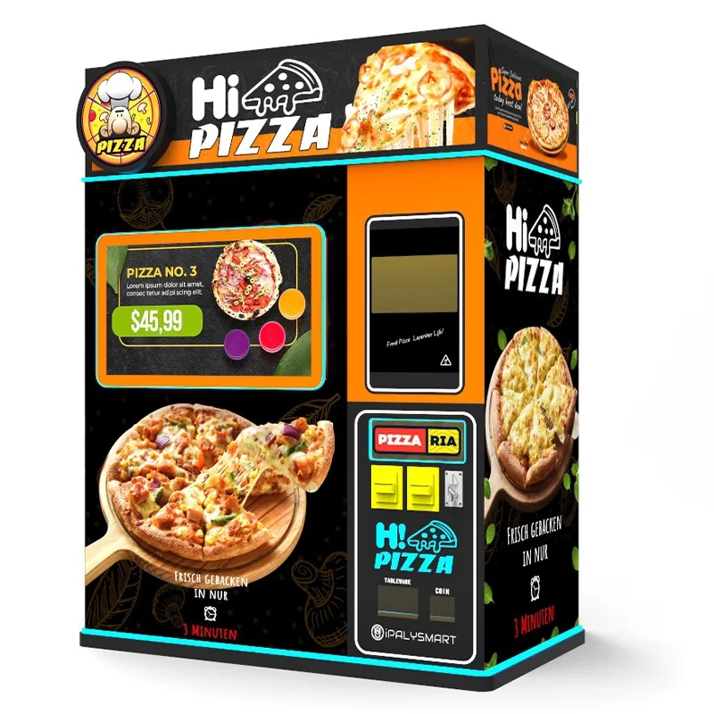 Automatic Hamburger Vending Machines Robot Fast Food Hot Dog Vending Machine Burger Vending Machine Best Seller