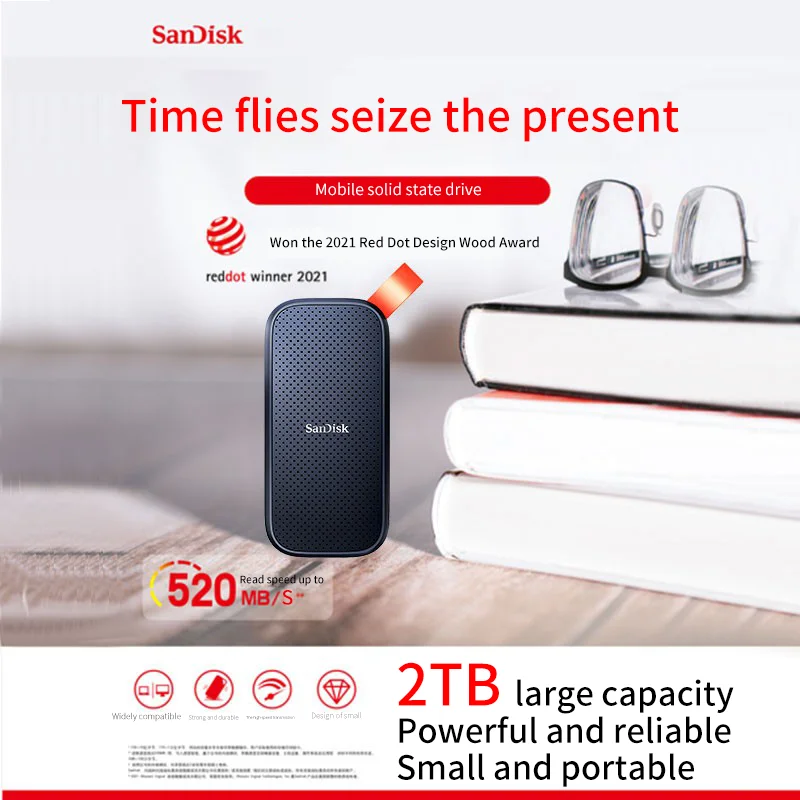 SanDisk ポータブルSSD E30 1TB Amazon.com: SanDisk 1TB Portable SSD - Up to 800MB/s, USB-C