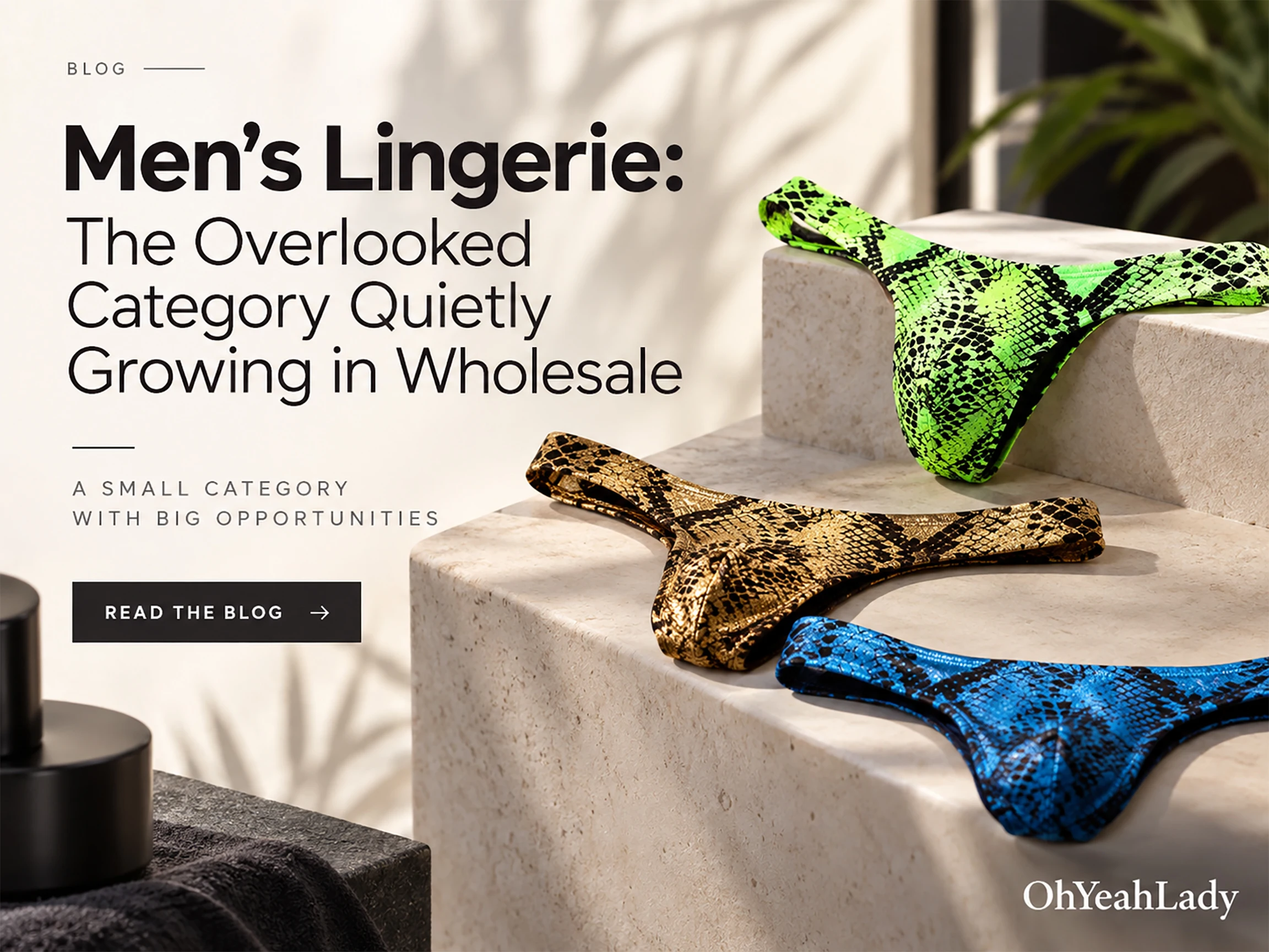 Men’s Lingerie: The Overlooked Category Quietly Growing in Wholesale