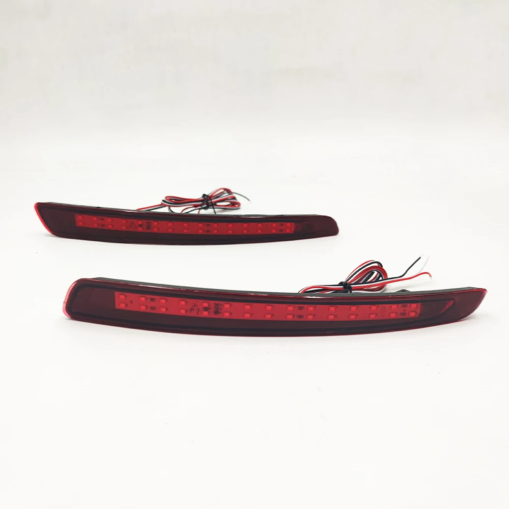 For Ford Mondeo Fusion 4 2011 2012 2013 LED Rear Bumper Reflector Brake Light Car Styling Tail Light Warning Light