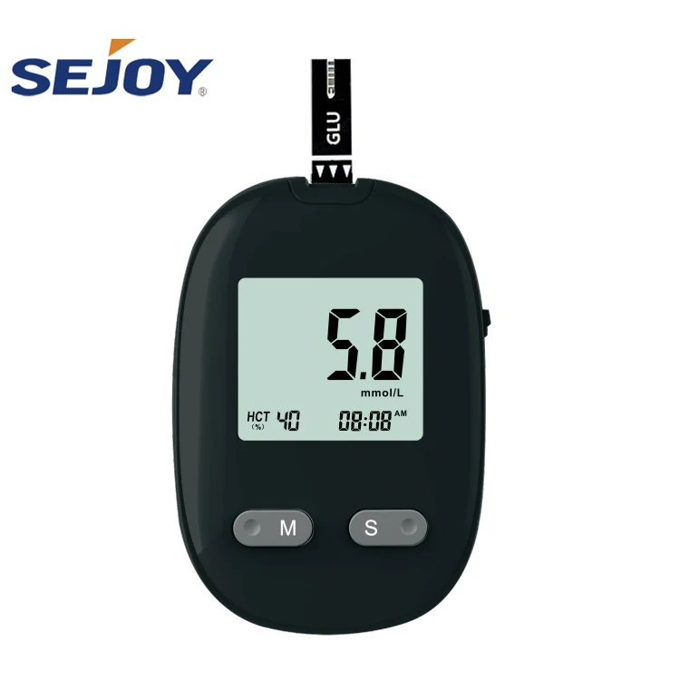 Sejoy Diabetes Testing Machine Glucometer Blood Glucose Meter and Test Strips Price