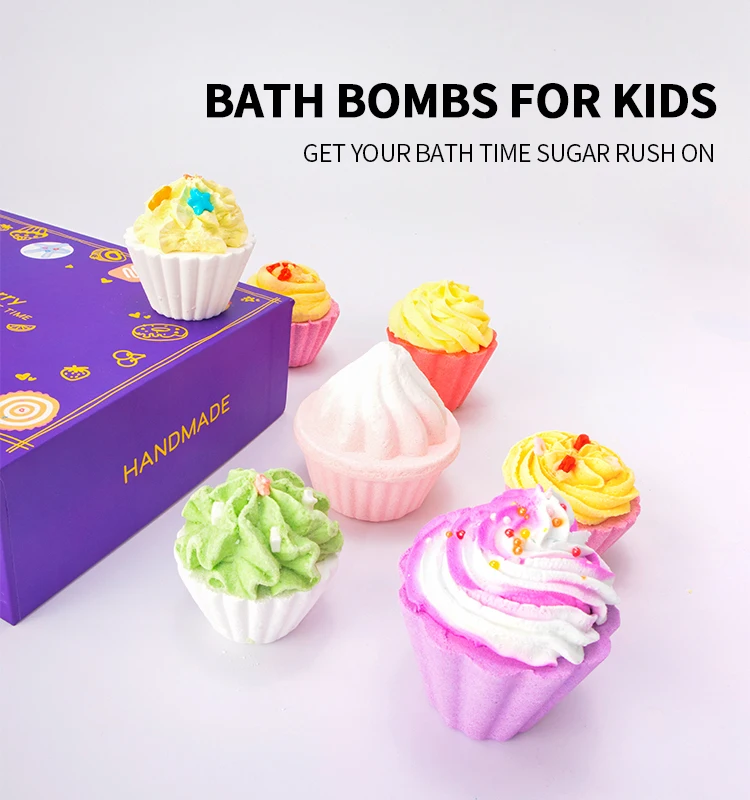 Customized Luxury Bath Supplies Fizzy Cbd Bubble Handmade Bath Bombs
