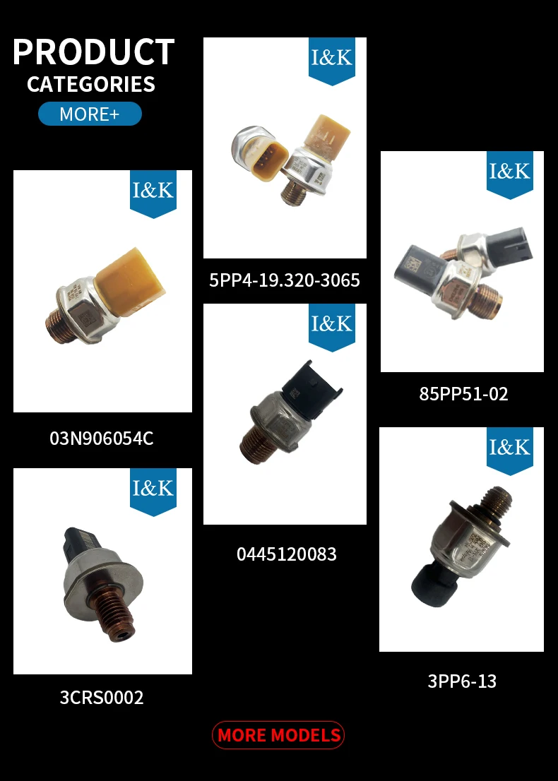 Common Rail Pressure Sensor 85pp7801 85pp7802 95pp22 95pp32 95pp33