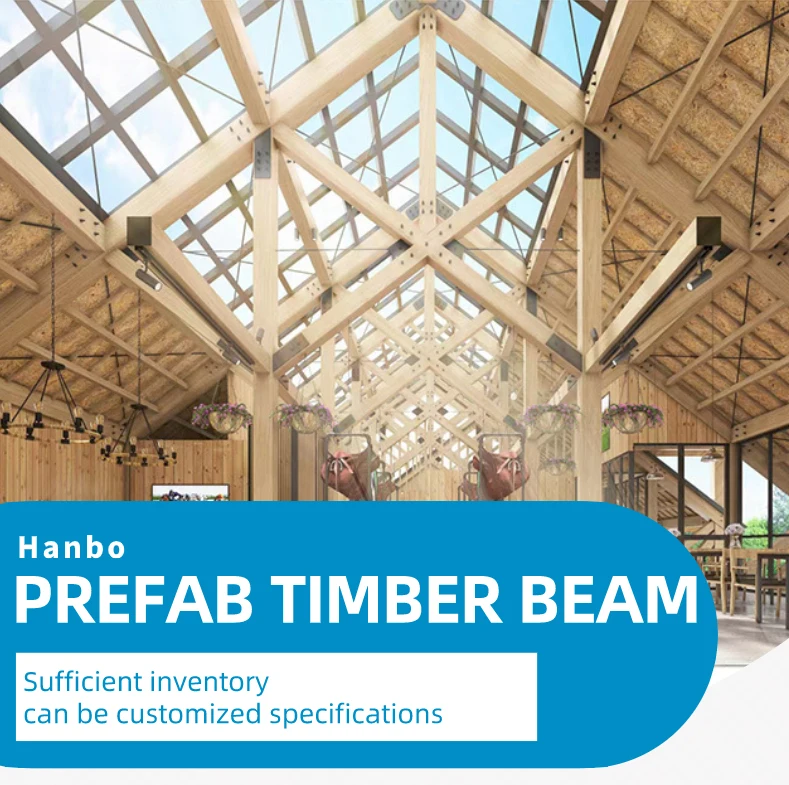 Custom Laminated Solid Wood Beams Wholesale Price Glulam Timber Beams