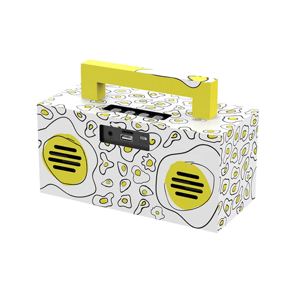 Portable Box Professional Wireless Blue Tooth Speaker Waterproof Outdoors Speaker Noise Canceling Deep Bass Sound Speaker
