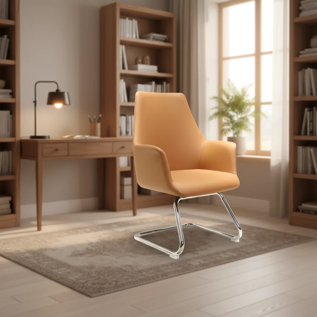 Ergonomic Executive Computer Chair with Adjustable Height-Leather Office Chair for Home/Office/School Use 2