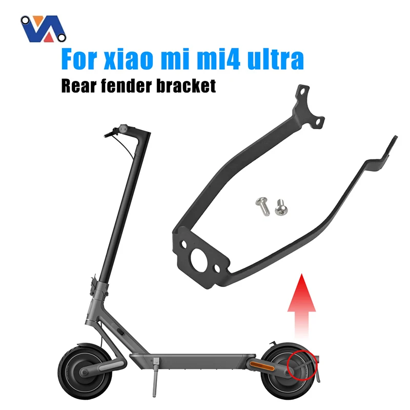 Garde-boue Arrière Pour Trotinette Électrique Xiaomi 4 Pro - ABS Léger, Protection Anti-éclaboussures (Noir)