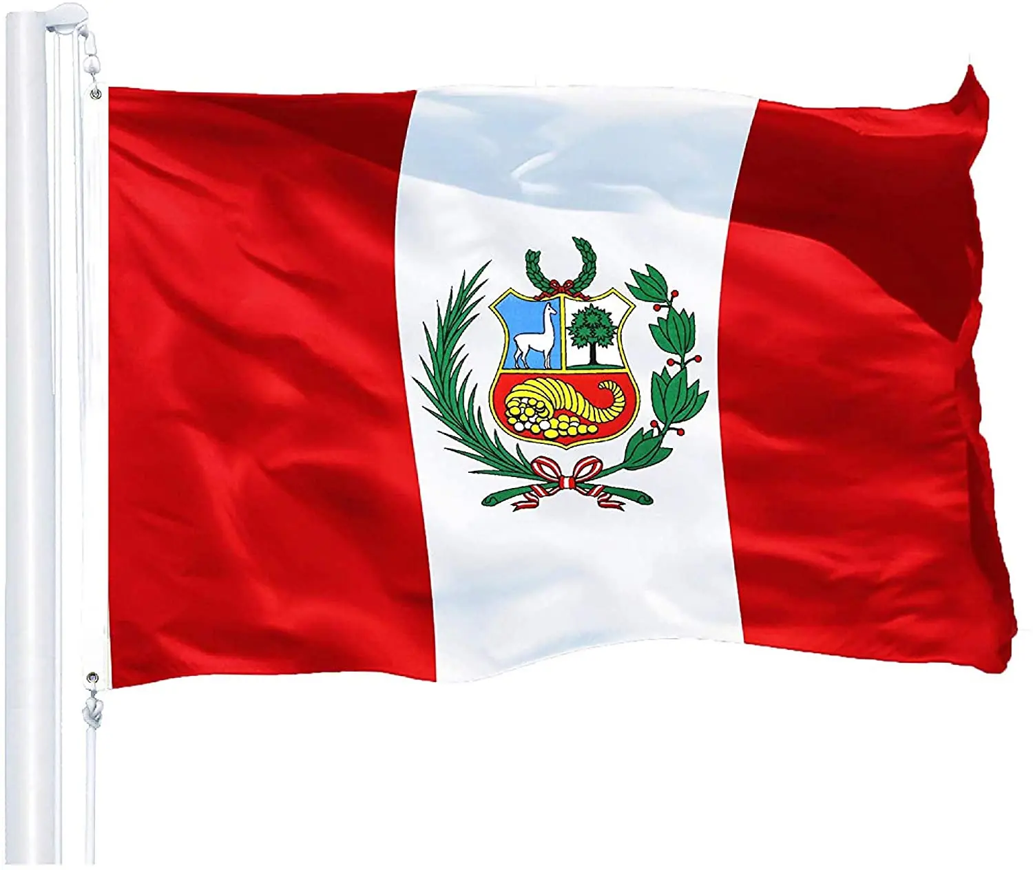Cờ Peru là biểu tượng quốc gia đầy màu sắc và ý nghĩa. Bức hình này đưa chúng ta đến với đất nước Peru và giúp chúng ta tìm hiểu thêm về văn hóa và lịch sử của đất nước này. Hãy cùng trải nghiệm vẻ đẹp của Cờ Peru và khám phá sự đa dạng và phong phú của thế giới quanh ta.
